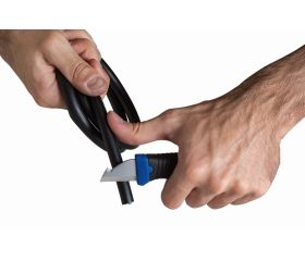 Cuchillo pelacables de electricista para zurdos | 2446-ELL